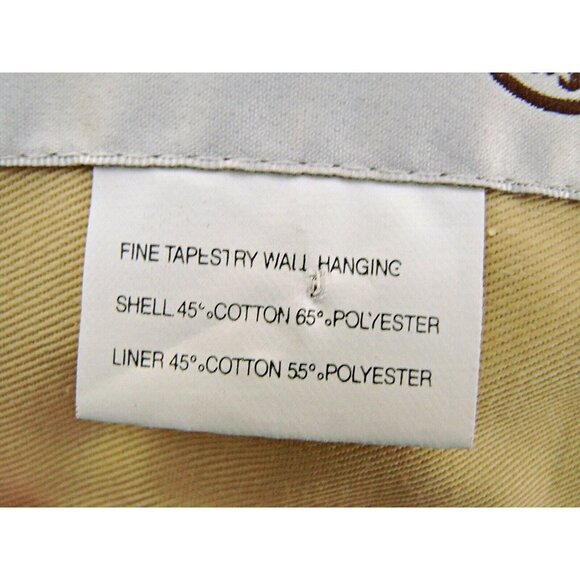 Fine Tapestry Wall Hanging Lily Pond Cottage on the Water by Seagull 26x36" - Picture 4 of 12